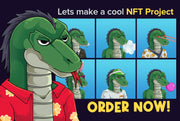 I will custom NFT Art collection